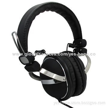 Top quality trendy metal stereo headset with microphone